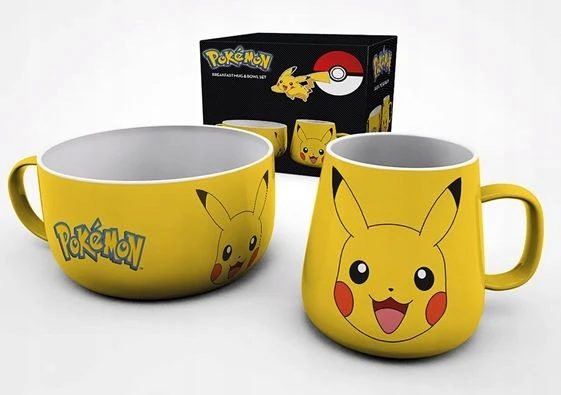 Gb Eye Pyramid Pokemon Pikachu puodelio ir dubenėlio rinkinys