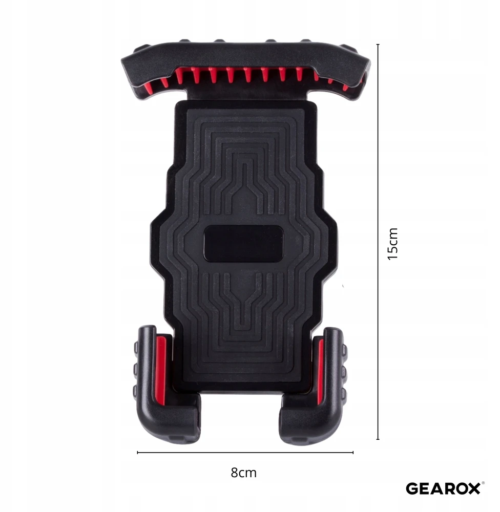 Gearox "Anti-Shock" Dviračio Vairo Laikiklis Motociklo Telefono Laikiklis Gxr-3