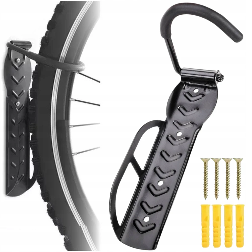 Gearox "Bike Hanger" Sieninis Tvirtas Dviračių Kablys Su Kaiščiais