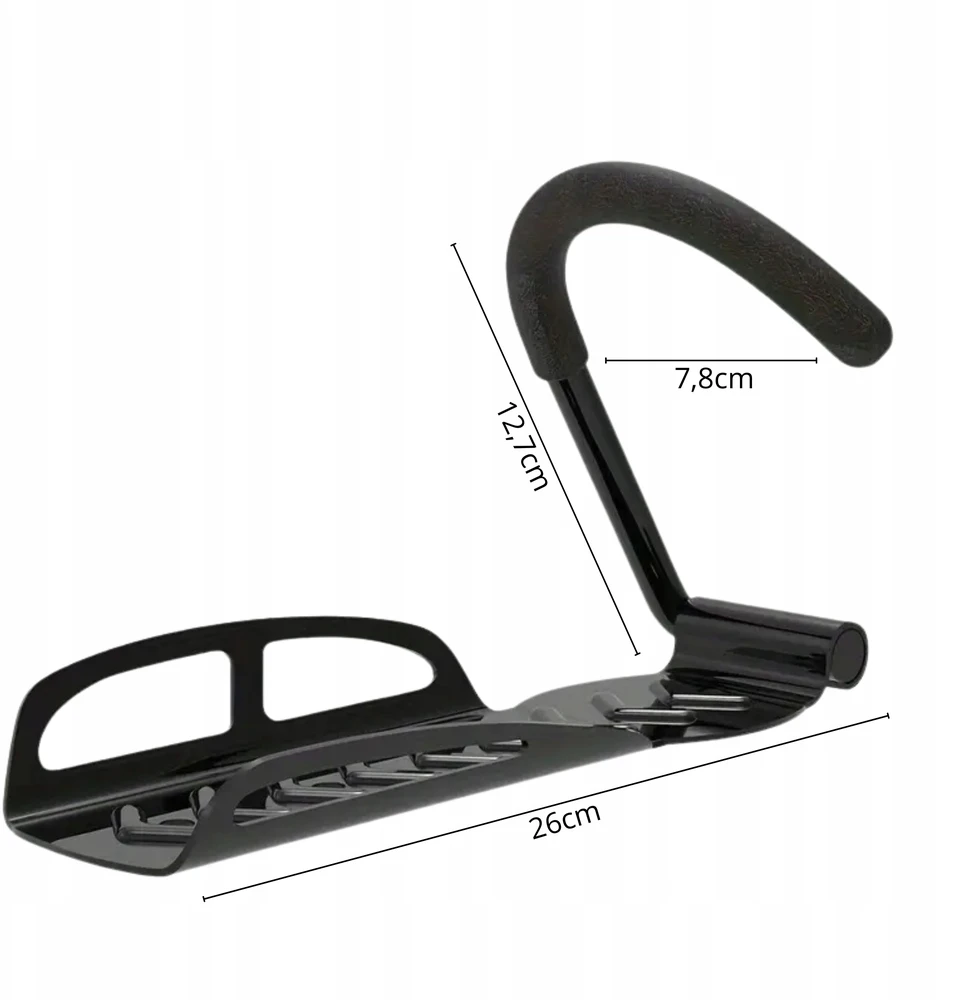 Gearox "Bike Hanger" Sieninis Tvirtas Dviračių Kablys Su Kaiščiais