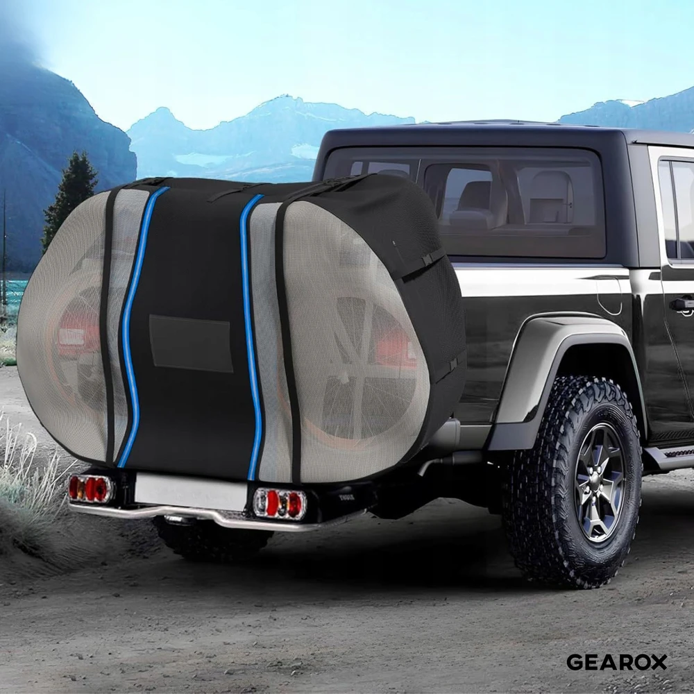 Gearox Didelis Dviejų Dviračių Dviračių Tentas, Skirtas Automobilio Bagažui, Automobilio Dangtelis