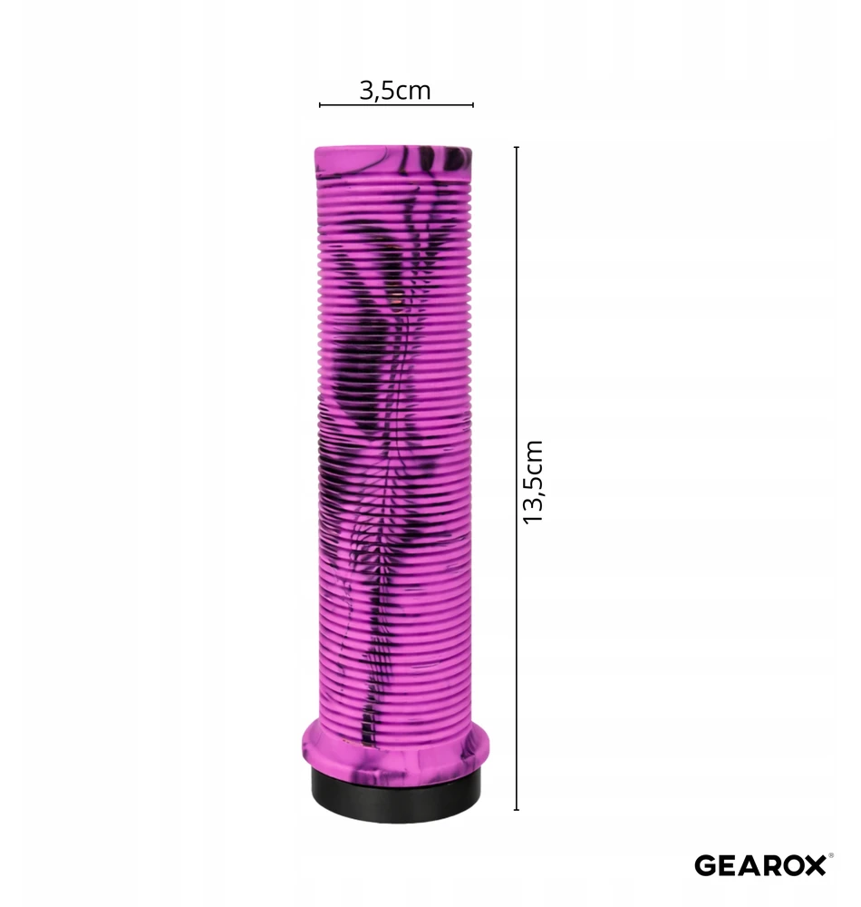 Gearox DVIRAČIO RANKENĖS RANKELĖ, šokuojanti, ANTISLIDĖ, GUMĖ, PURURINĖ