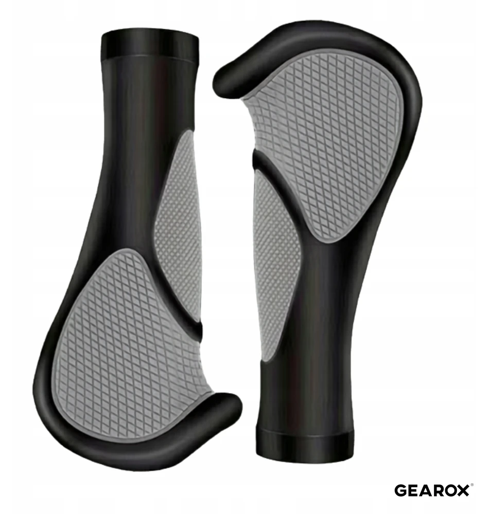 Gearox DVIRAČIO RANKOS RANKENĖS RANKENĖS ERGONOMIKOS ANTISLIDĖJIMO GRIPOS