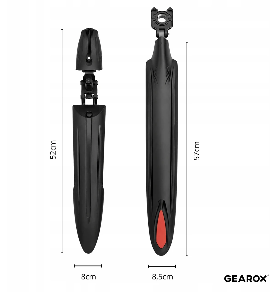 Gearox DVIRAČIO SPARŲ RINKINYS UNIVERSALUS MTB PRIEKIS GALIS 26-29'' 2 vnt.