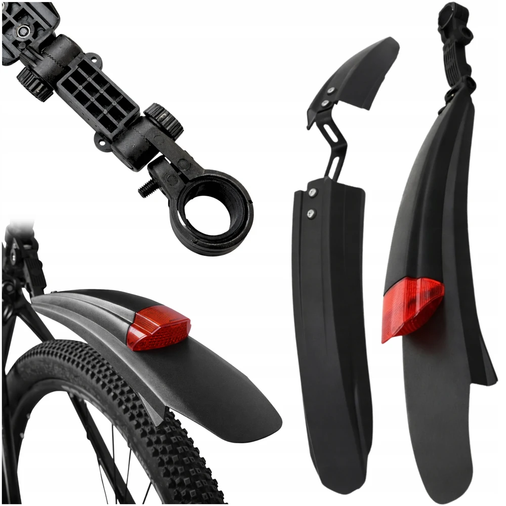 Gearox Dviračių Purvasargiai Su Atšvaitais Priekinis Galinis Mtb 26-29'' 2Szt
