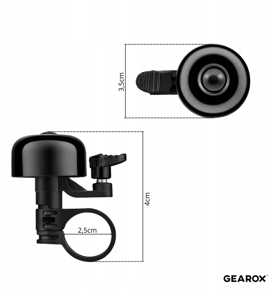 Gearox GARSIUS MECHANINIS ALIUMININIS DVIRAČIO SKAMBAS MOTOROLERIUI