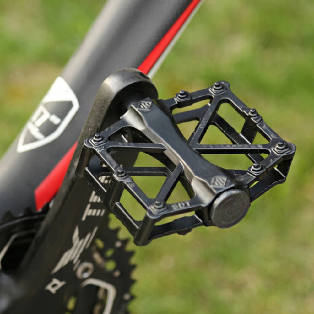 Gearox PLATFORMINIAI DVIRAČIO PEDALAI, ALUMINIUMINIAI, NESKLYDINTI, 2 PEDALŲ RINKINYS