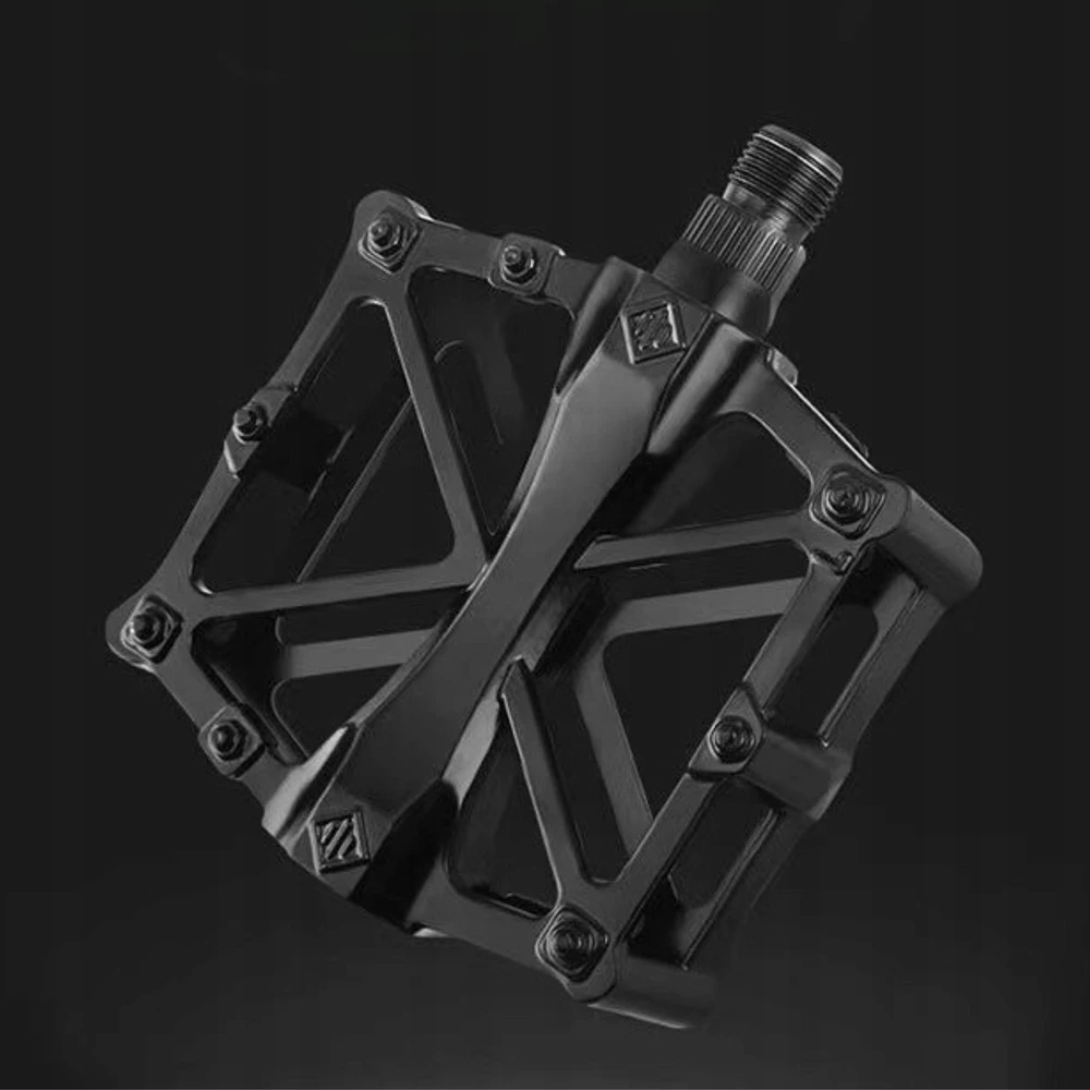 Gearox PLATFORMINIAI DVIRAČIO PEDALAI, ALUMINIUMINIAI, NESKLYDINTI, 2 PEDALŲ RINKINYS