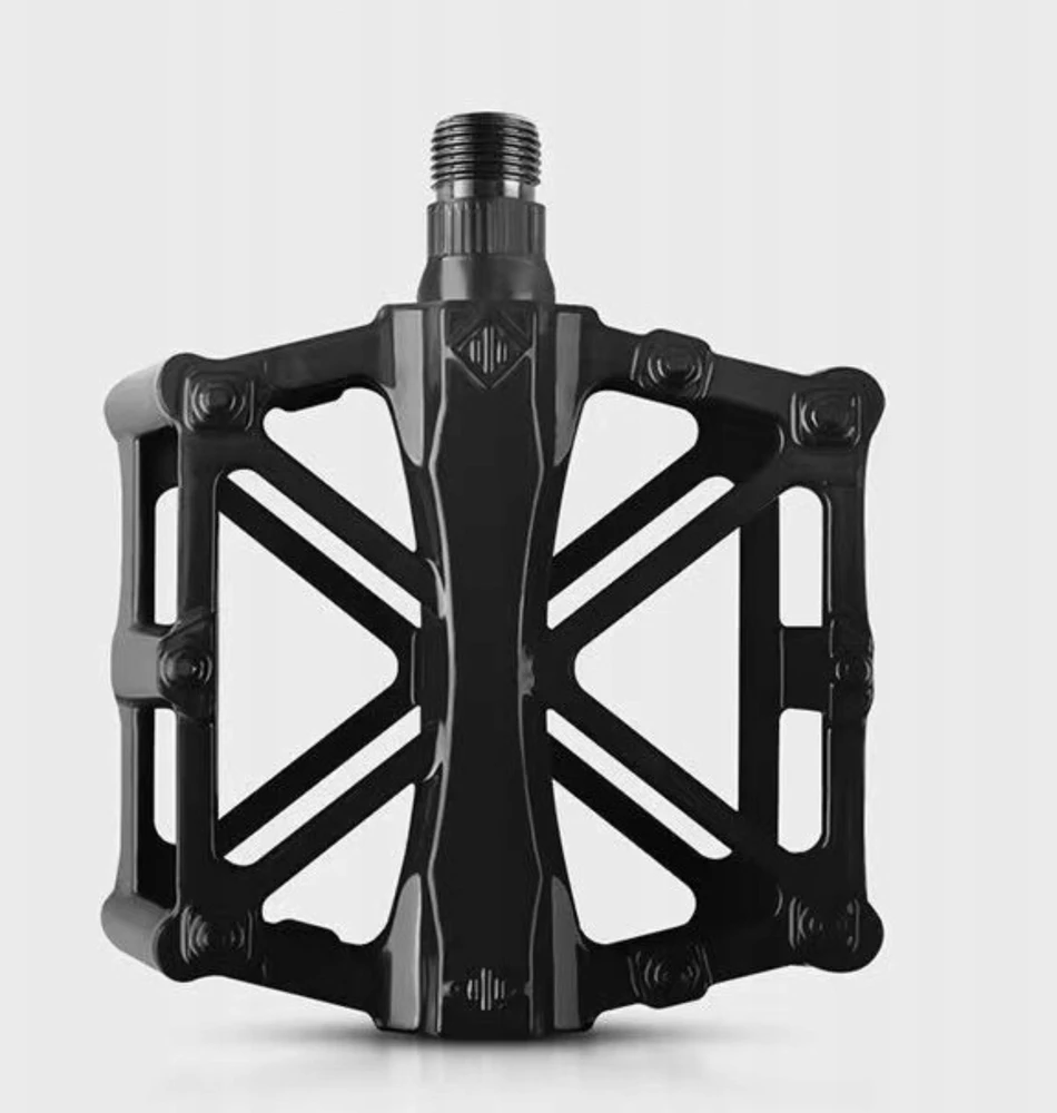 Gearox PLATFORMINIAI DVIRAČIO PEDALAI, ALUMINIUMINIAI, NESKLYDINTI, 2 PEDALŲ RINKINYS