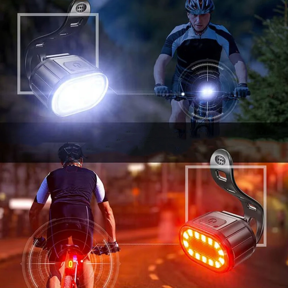 Gearox PRIEKINIS IR GALINIS LED DVIRAČIO LEMPAS DVIRAČIO VARANUI USB RINKINYS GALINGAS
