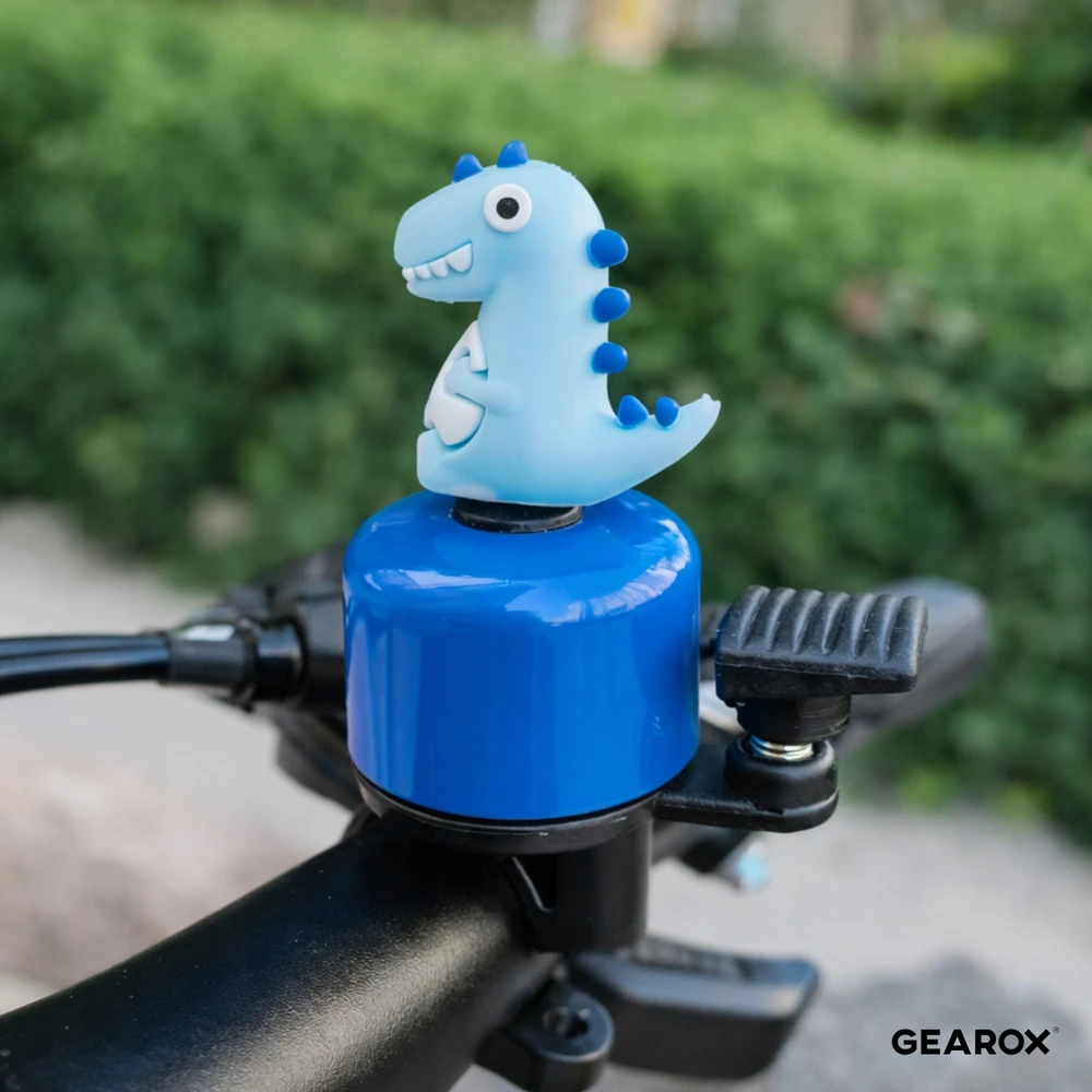 Gearox VAIKŲ DVIRAČIO VARPAS VAIKiškam DVIRAČIO MOTOROLERIUI MĖLYNAS DINOZAURAS