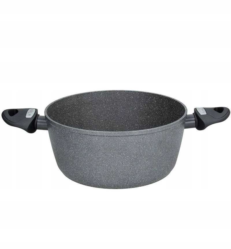 Głęboki Kaistuvas Z Dwoma Uchwytami 24 cm - Tognana Mythos - zniekształcony