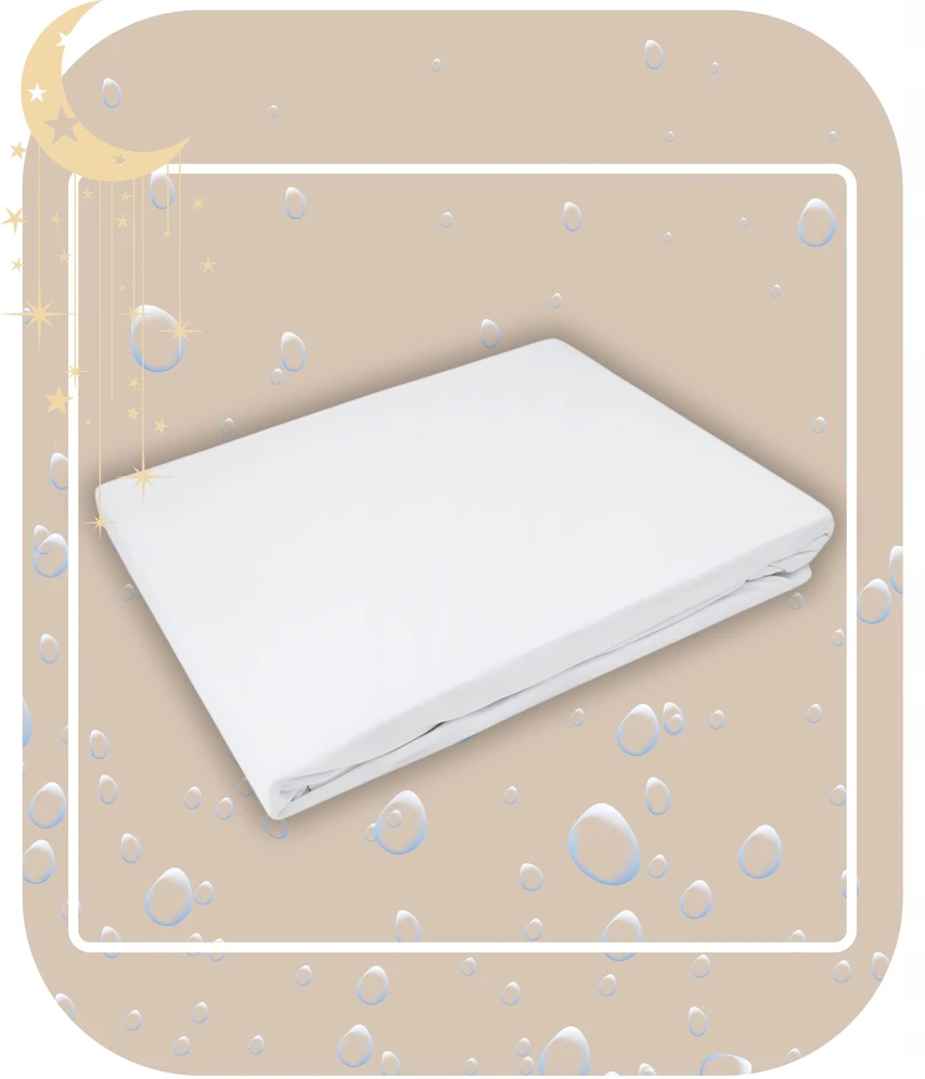 Geboki Sen Čiužinio apsauga 60 x 120 vandeniui atsparus antialerginis paklotas su elastine juostele