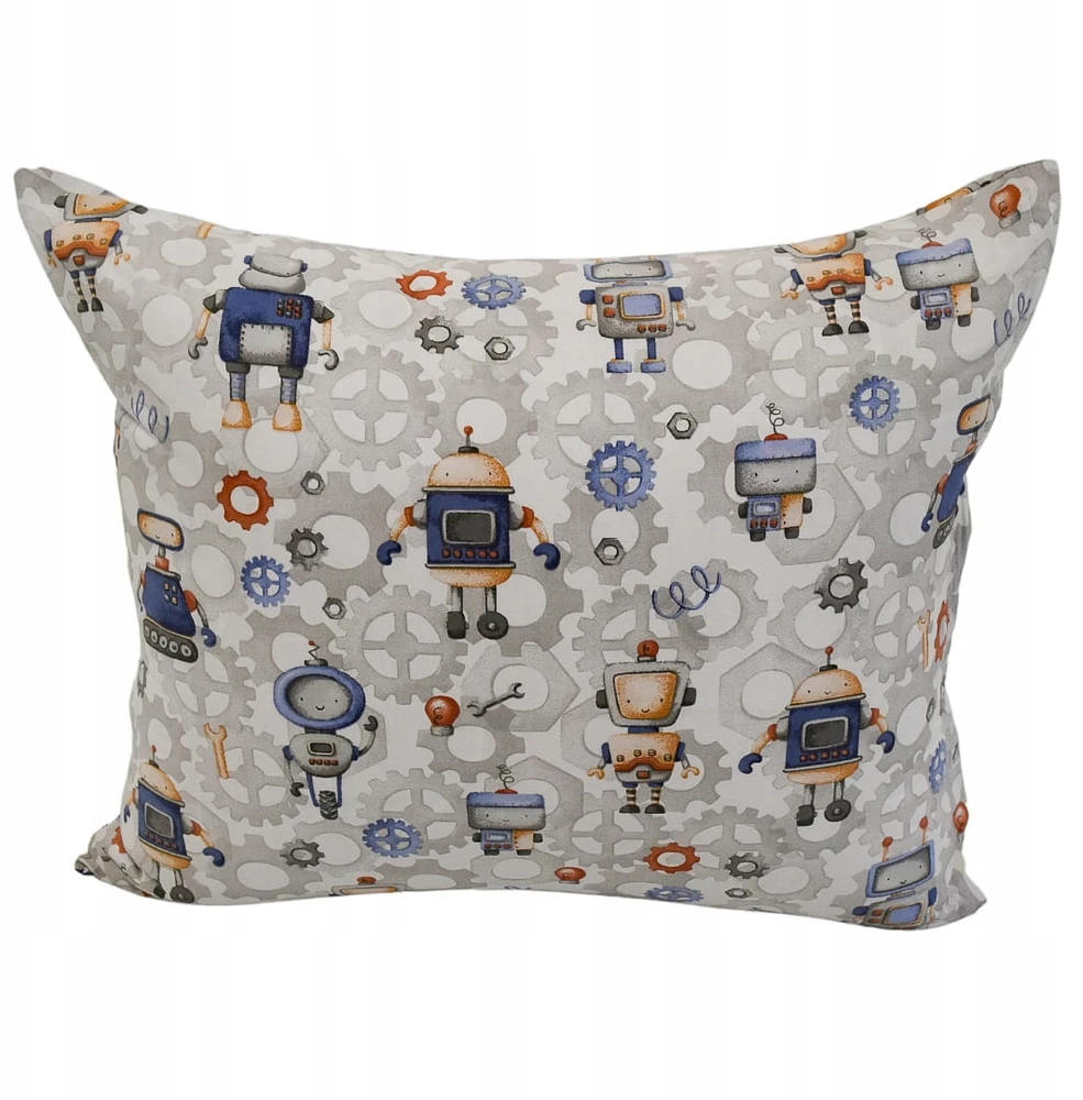 Geboki Sen Patalynė Dziecięca 100x135 + 40x60 Roboty Produkt Polski Medvilnė