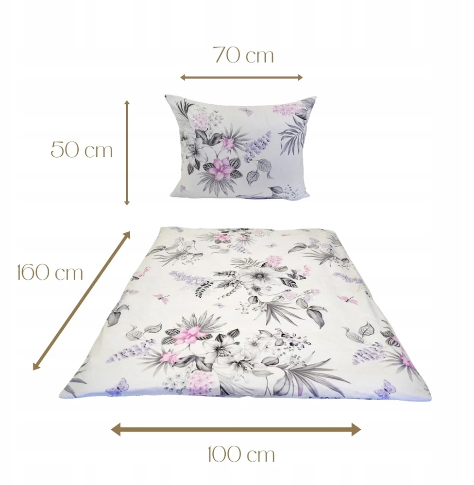 Geboki Sen Patalynė Dziecięca 100x160 + 50x70 Azalia Produkt Polski Medvilnė