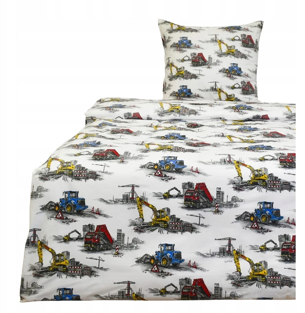 Geboki Sen Patalynė Dziecięca 140x160 + 50x60 Maszyny Budowlane Produkt Polski Medvilnė