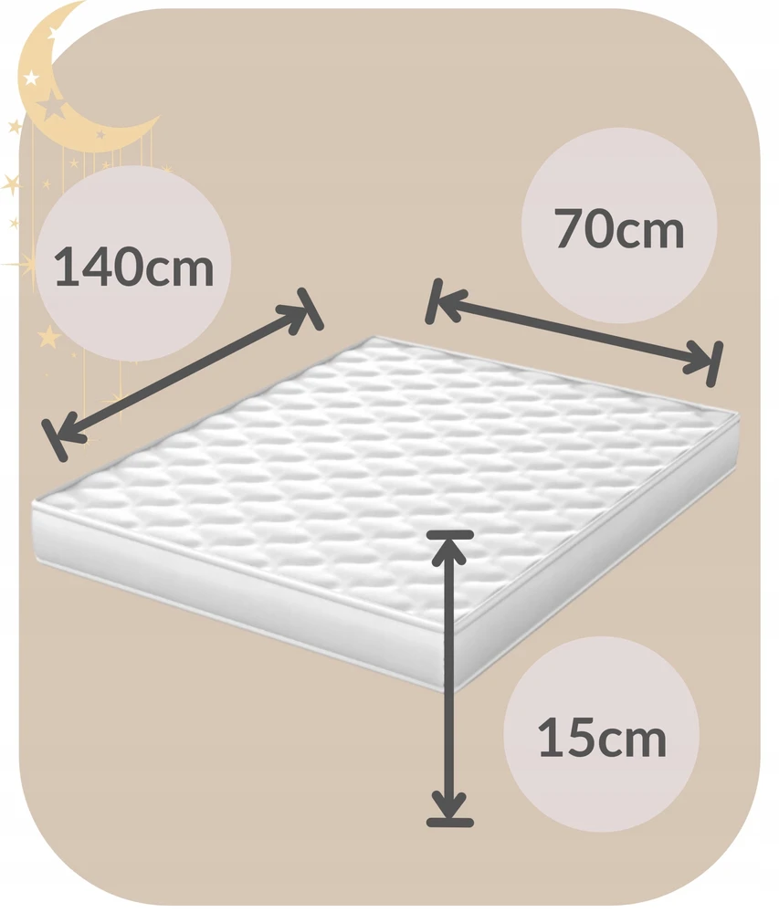 Geboki Sen Prigludusi paklodė 70x140 cm Medvilnė lovai JERSEY Įvairių spalvų