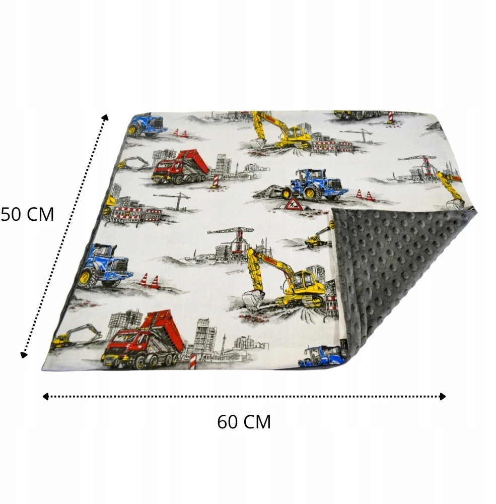 Geboki Sen Užvalkalas Dziecięca Minky Medvilnė 50x60 Miękka Ciepła Sensoryczna Producent