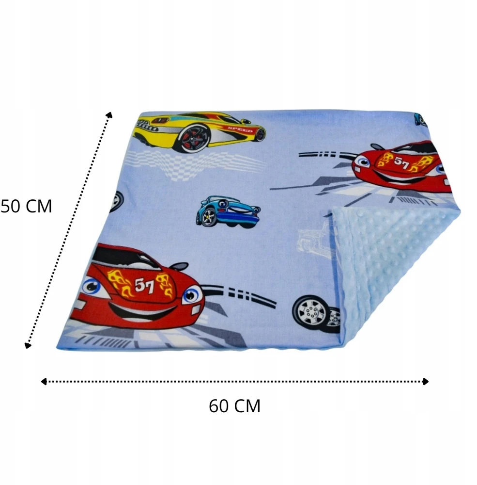 Geboki Sen Užvalkalas Dziecięca Minky Medvilnė 50x60 Miękka Ciepła Sensoryczna Producent