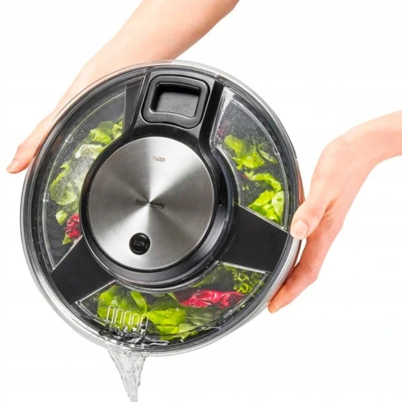 LETTUCE CENTRIFUGE 5 LTR, TRANSPARENT GEFU SPEEDWING G-28150