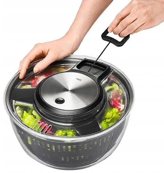 LETTUCE CENTRIFUGE 5 LTR, TRANSPARENT GEFU SPEEDWING G-28150