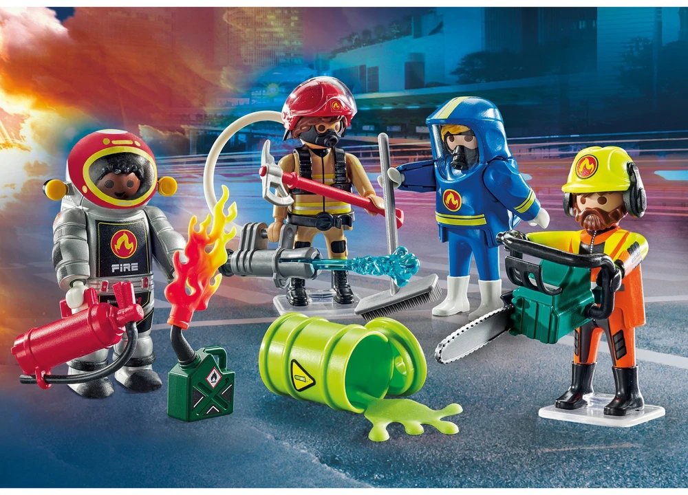 PLAYMOBIL ACTION HEROES Gelbėtojų figūrėlės 71468