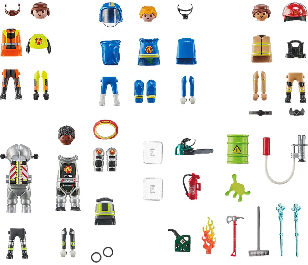 PLAYMOBIL ACTION HEROES Gelbėtojų figūrėlės 71468
