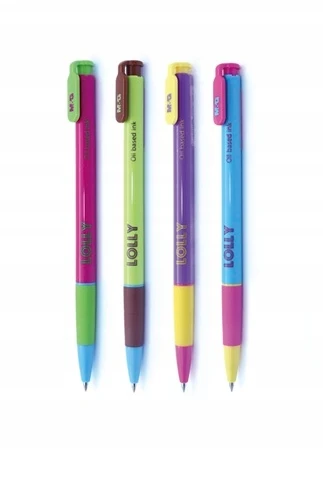 Gelinis automatinis rašiklis M&g Lolly 0.6 mm, mėlynas