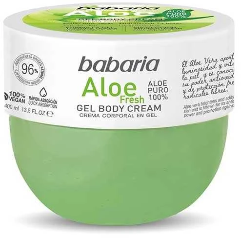 Babaria Aloe Fresh kūno kremas 400ml