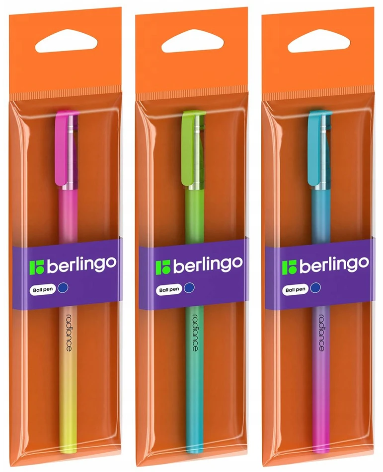 Gelinis rašiklis Berlingo Radiance, mėlynas, 0.7mm