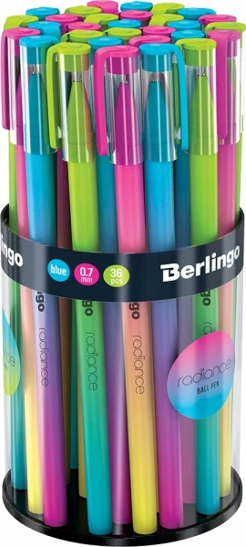Gelinis rašiklis Berlingo Radiance, mėlynas, 0.7mm