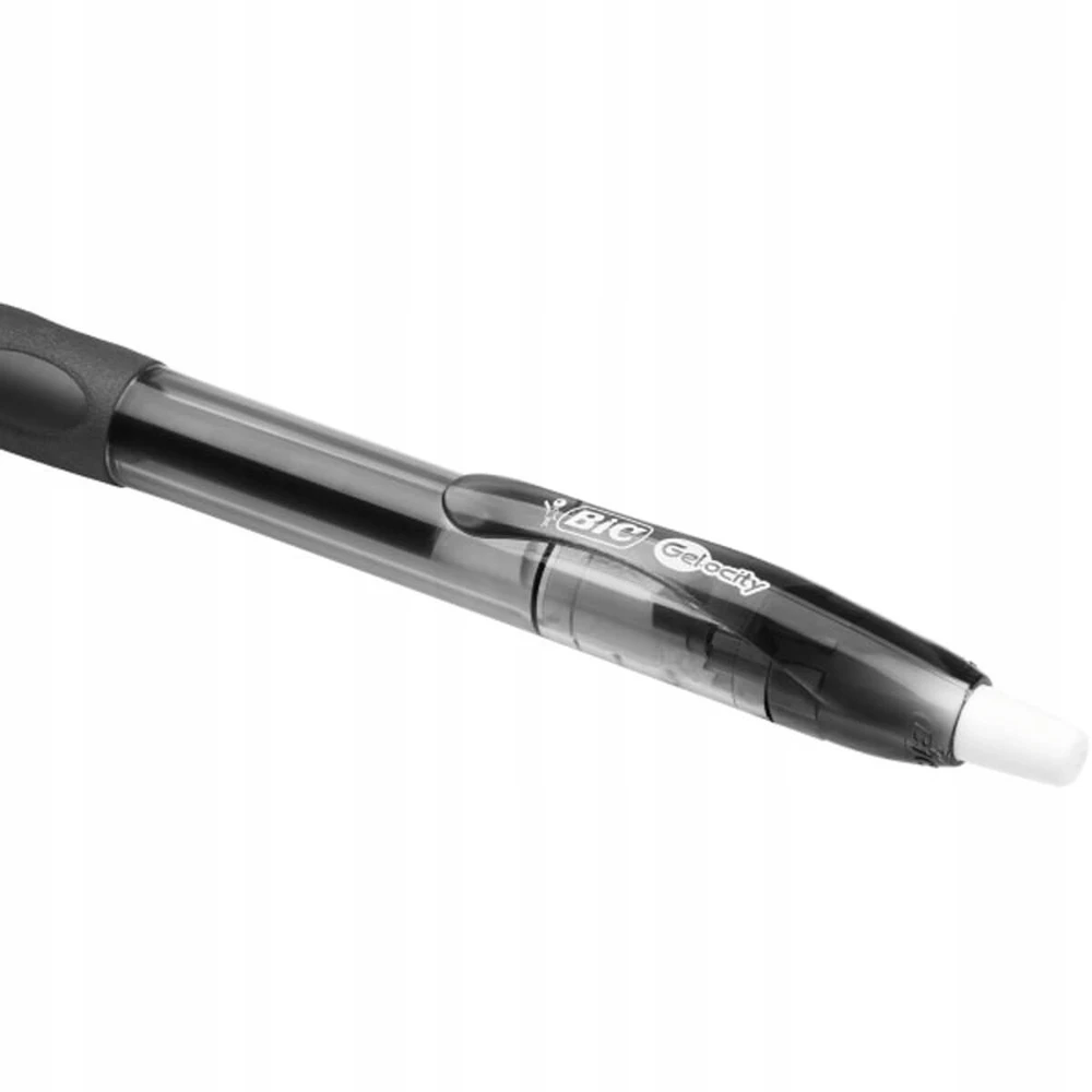 Bic Gelinis rašiklis Gel-Ocity 0.7 mm, juodas, pakuotėje 12 vnt. 600659