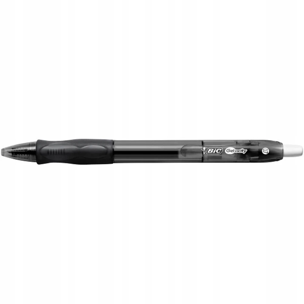 Bic Gelinis rašiklis Gel-Ocity 0.7 mm, juodas, pakuotėje 12 vnt. 600659