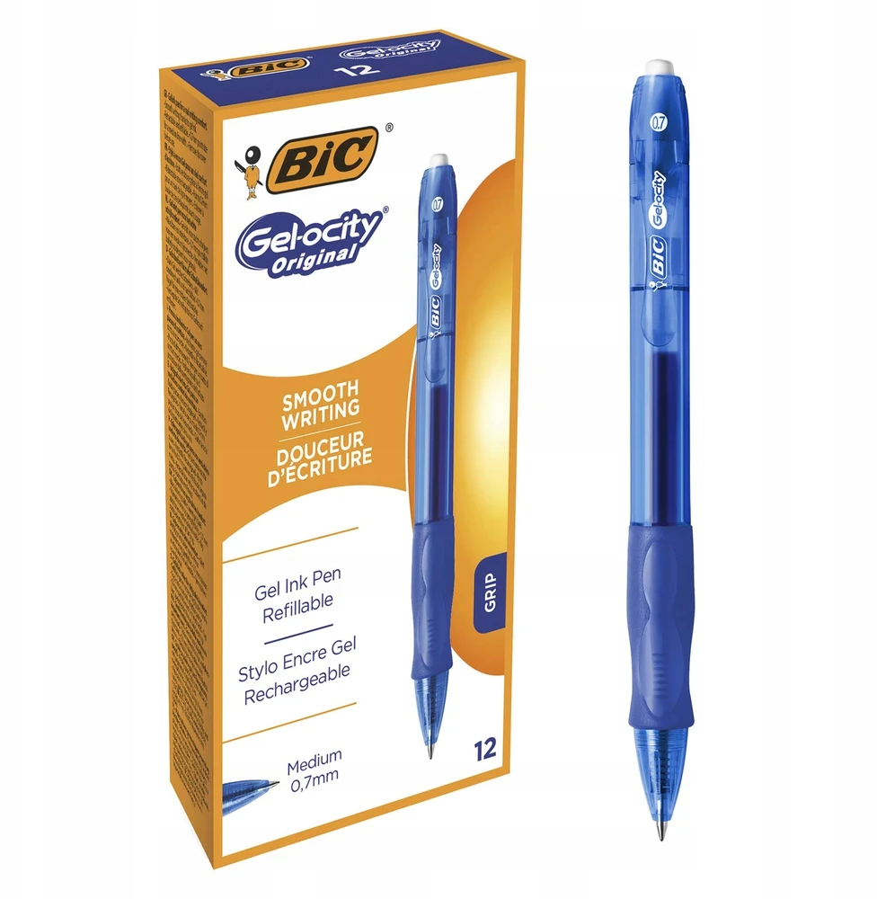 Bic Gelinis rašiklis Gel-Ocity, 0.7 mm, mėlynas , 1 vnt. 600635