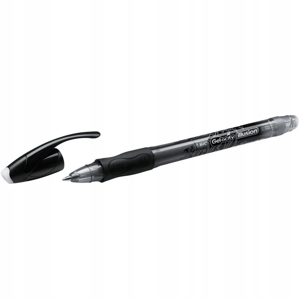 Bic Gell Pen Gelocity illusion juodas, 1vnt. 943441