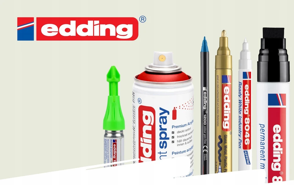 Gėlinis rašiklis Edding 0,7 mm, 5 vnt.