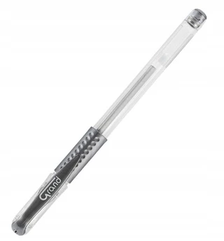 Gelinis rašiklis GR-101, Grand, storis 0.5mm, sidabro sp.