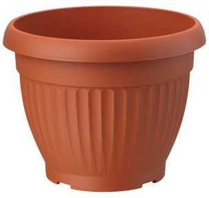 FORM PLASTIC Gėlių vazonas Dona 14 rudas