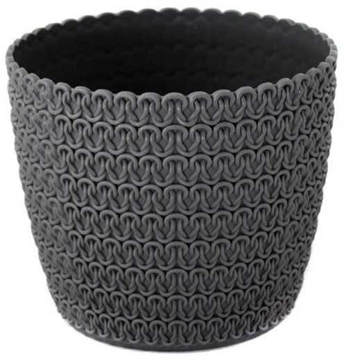 Lamela Gėlių vazonas Magnolija Jersey Antracito 110x90mm