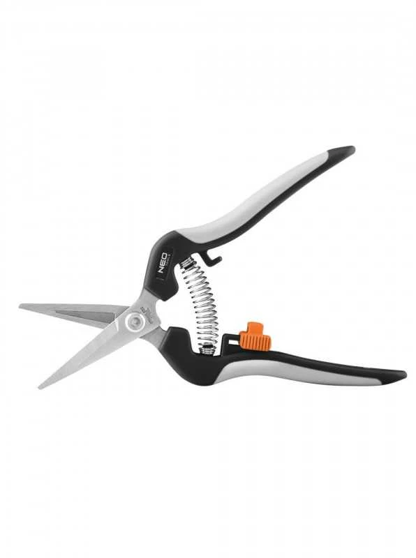 Genėtuvas NEO 15-207 Tiesūs ašmenys 185mm 6mm