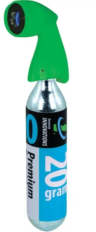 Genuine Innovations TIKROS NAUJOVĖS siurblys su 20 g CO2 kasete