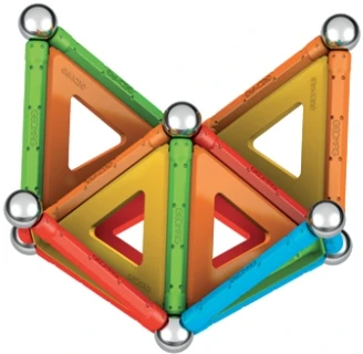 Trefl Magnetinė Supercolor Panel Perdirbti blokeliai 52 vnt GEOMAG GEO-378