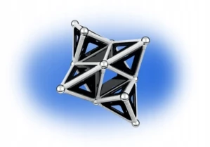 Geomag Panels Juodas&Baltas 68 pcs neodimio magnetinis žaislas 68 vnt Multi spalvos