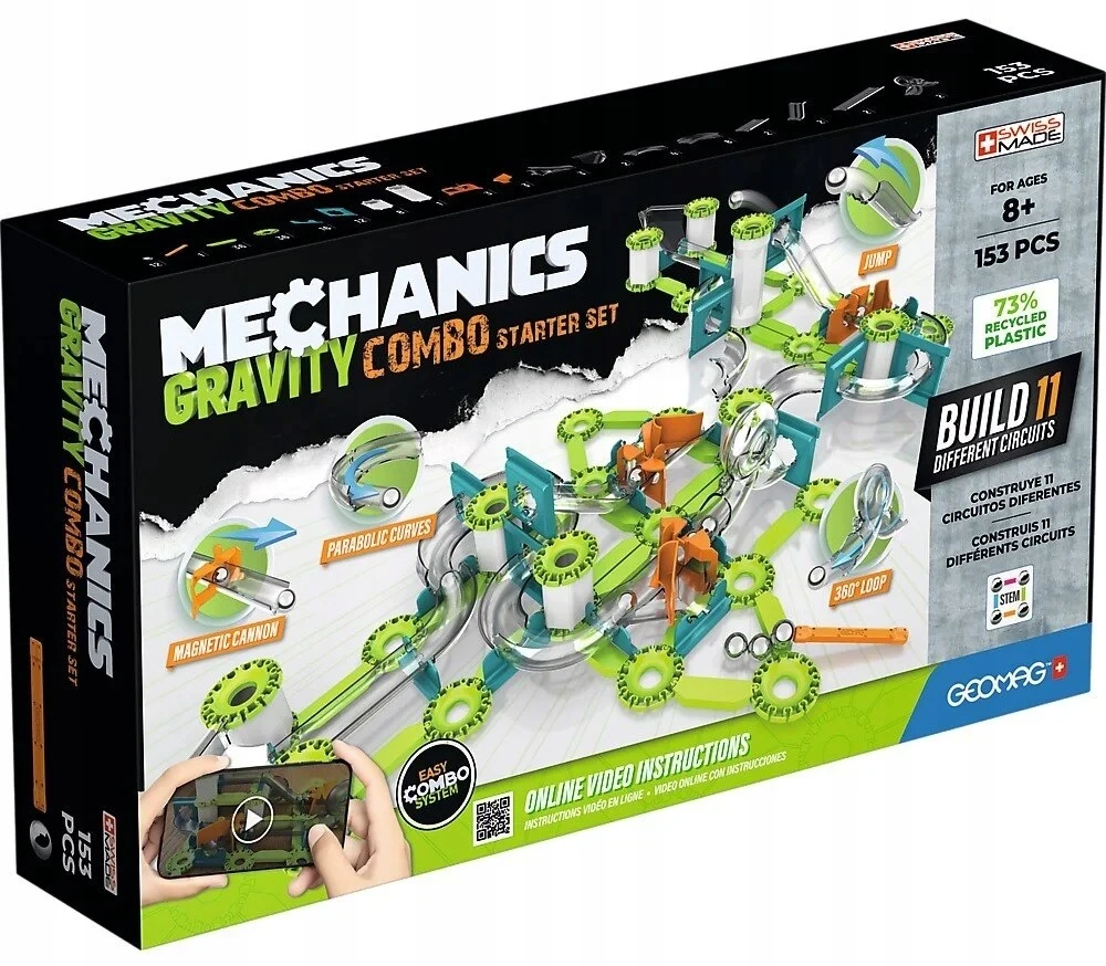 Trefl Mechanika Gravity RE Combo Starteris Rinkinys Hero GEOMAG GEO-757