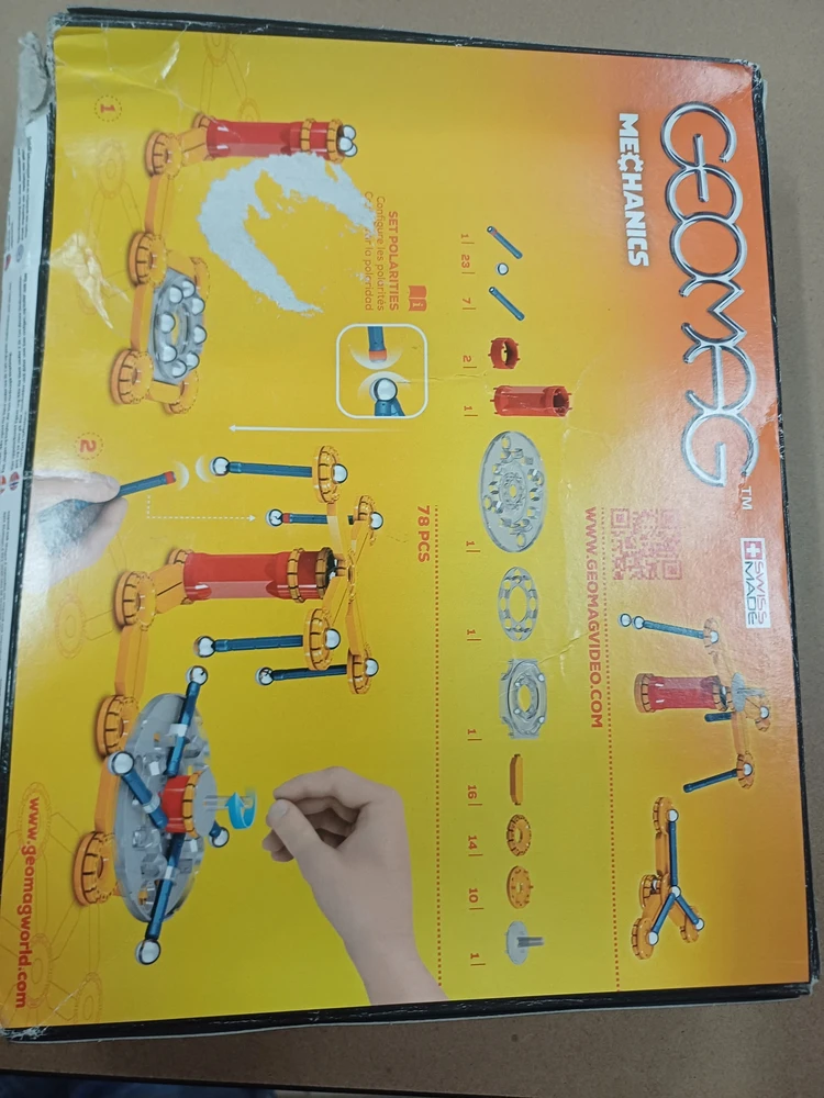 GEOMAG METAL Blocks MECHANICS SERIJA 78 EL. 725