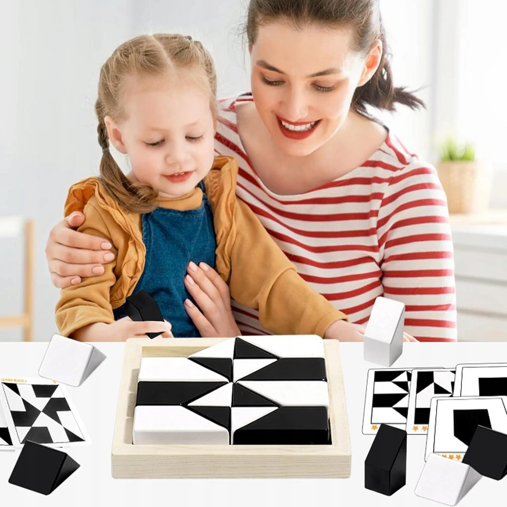 GEOMETRINĖS MEDINĖS KONSTRUKCIJOS KLUOKLIAI MONTESSORI DĖLĖS VAIKŲ ANKSTYVOJO UGDYMO ŽAISLAS