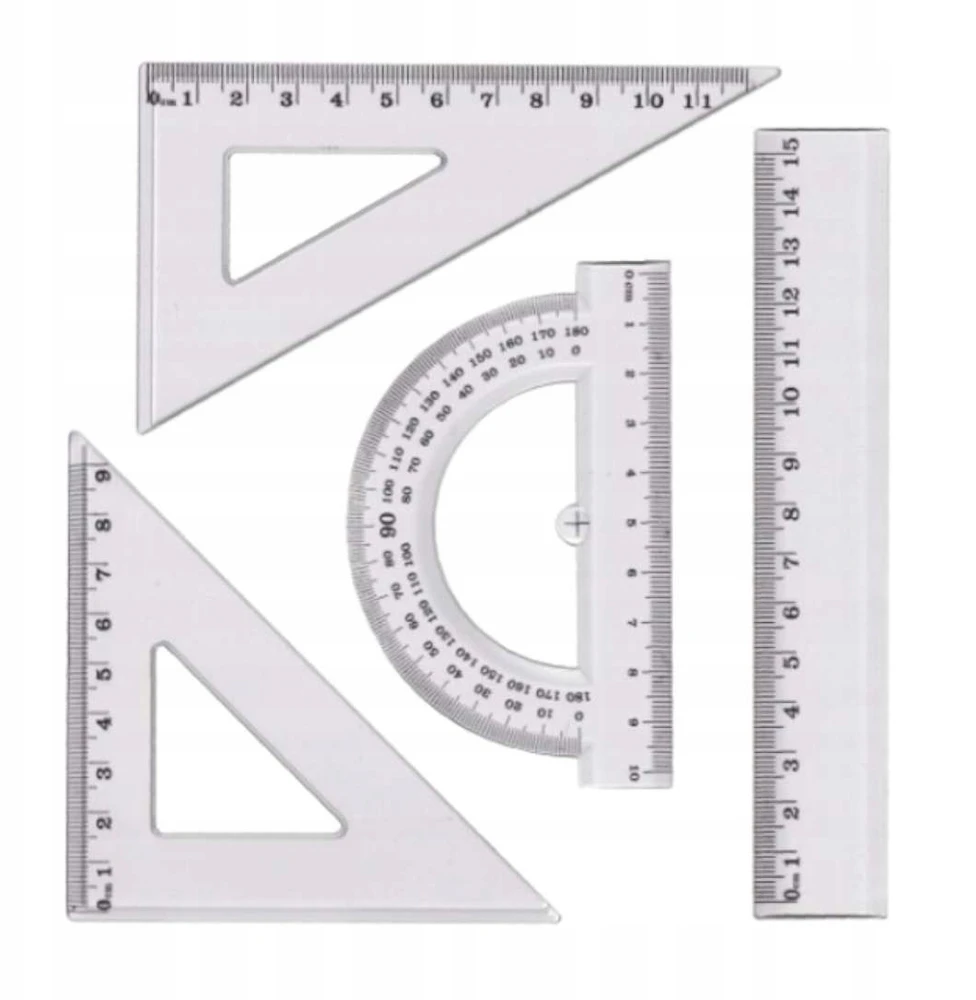 Geometrinis rinkinys 15cm 4 elementai - Titanum