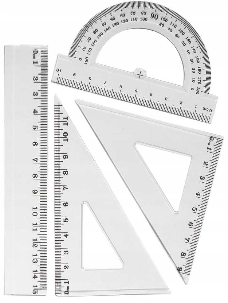 Geometrinis rinkinys 15cm 4 elementai - Titanum
