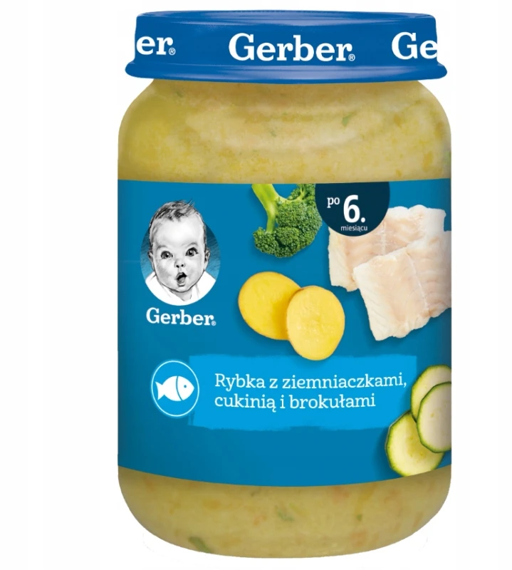 GERBER DINNER dietos prailginimo rinkinys vaikams po 6 mėnesių 6x190g
