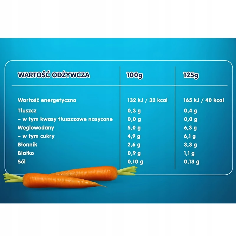 Gerber Morkų vakarienė 4 m+ 80 g
